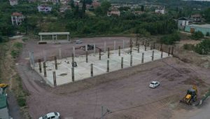 Karamürsel Terminal Binasında ilerleme yüzde 25