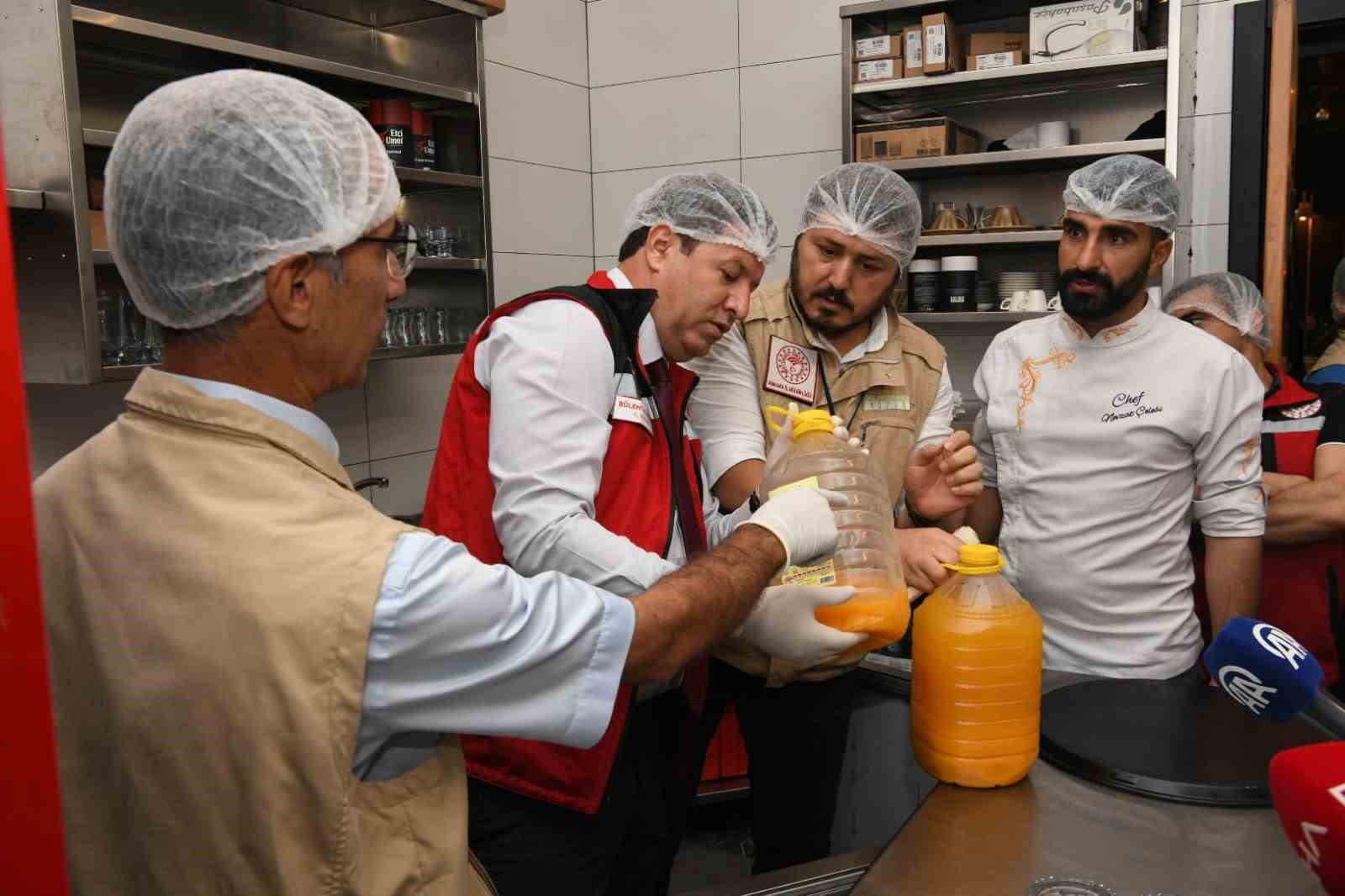 Ankara’da toplu tüketim yerlerine gıda denetimi