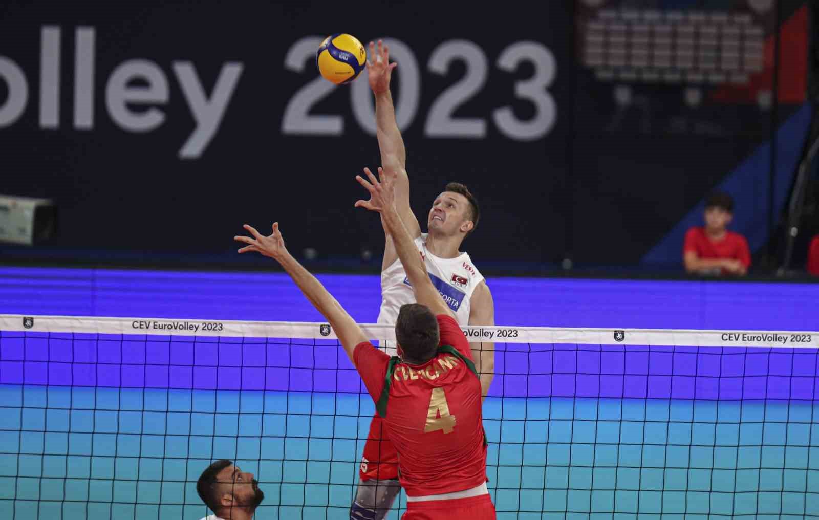 A Milli Erkek Voleybol Takımı, Portekiz’e mağlup oldu