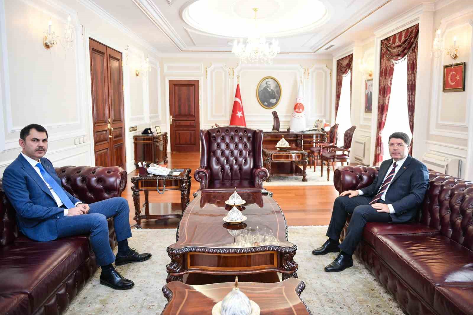 TBMM Çevre Komisyonu Başkanı Kurum’dan Bakan Tunç’a ziyaret