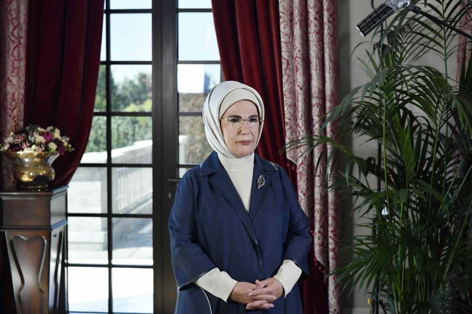 Emine Erdoğan, Kiev’deki 3. Lider Eşleri Zirvesi’ne video mesaj gönderdi: