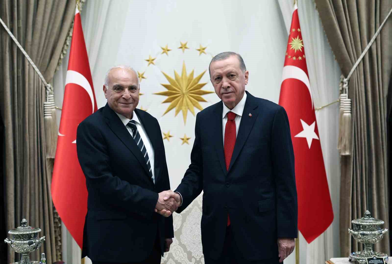 Cumhurbaşkanı  Erdoğan, Cezayir Dışişleri Bakanı Attaf’ı kabul etti