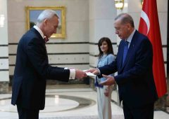 Cumhurbaşkanı Erdoğan, Estonya Büyükelçisi Reinart’ı kabul etti