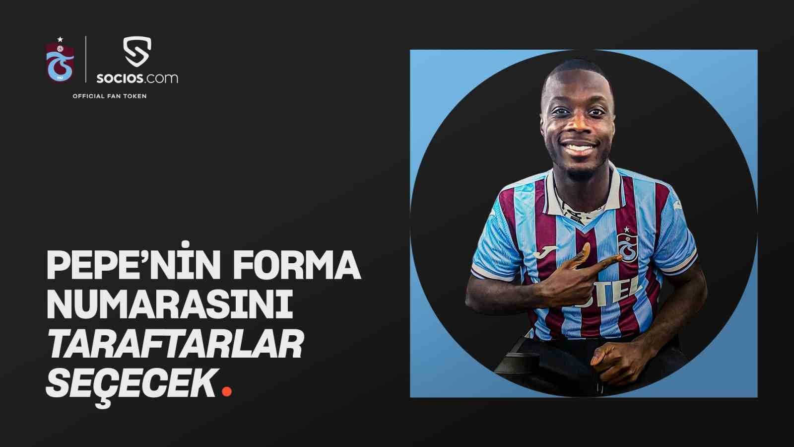 Pepe’nin forma numarasını taraftarlar seçecek