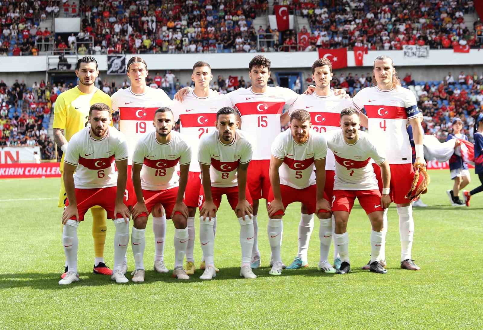 A Milli Takım, özel maçta Japonya’ya 4-2 mağlup oldu