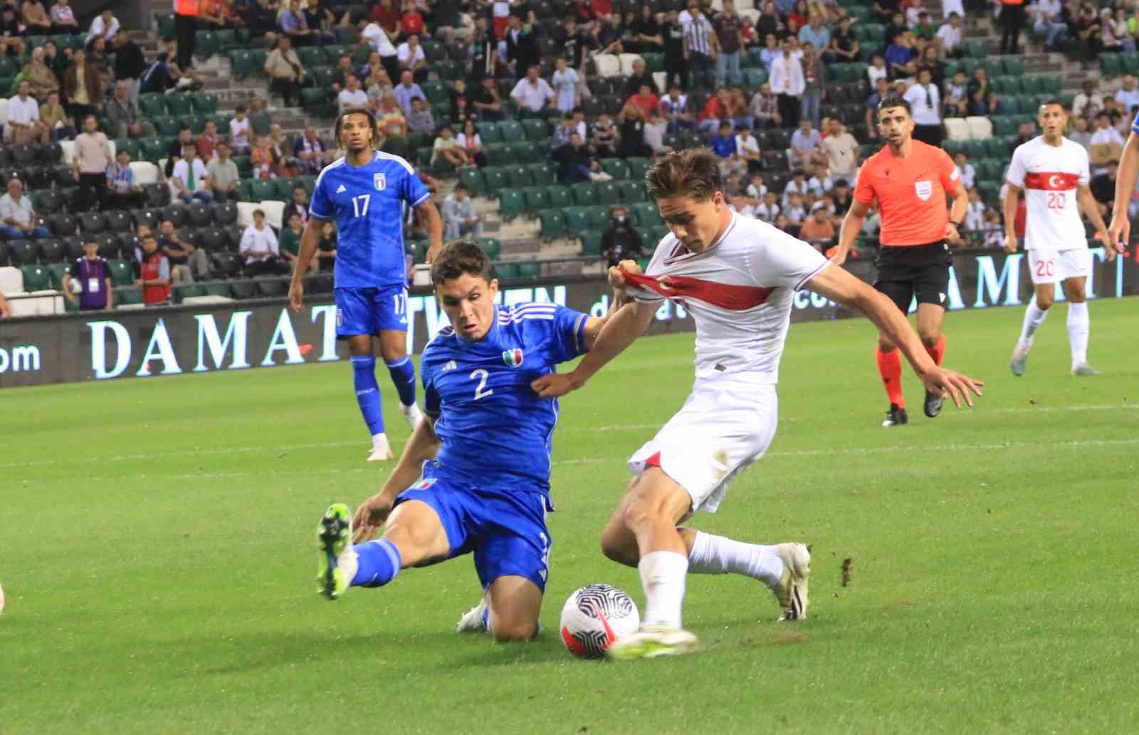 2025 UEFA U21 Avrupa Şampiyonası Elemeleri: Türkiye U21: 0 – İtalya U21: 2
