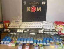 Kocaeli’de 340 bin dal boş ve dolu makaron ele geçirildi