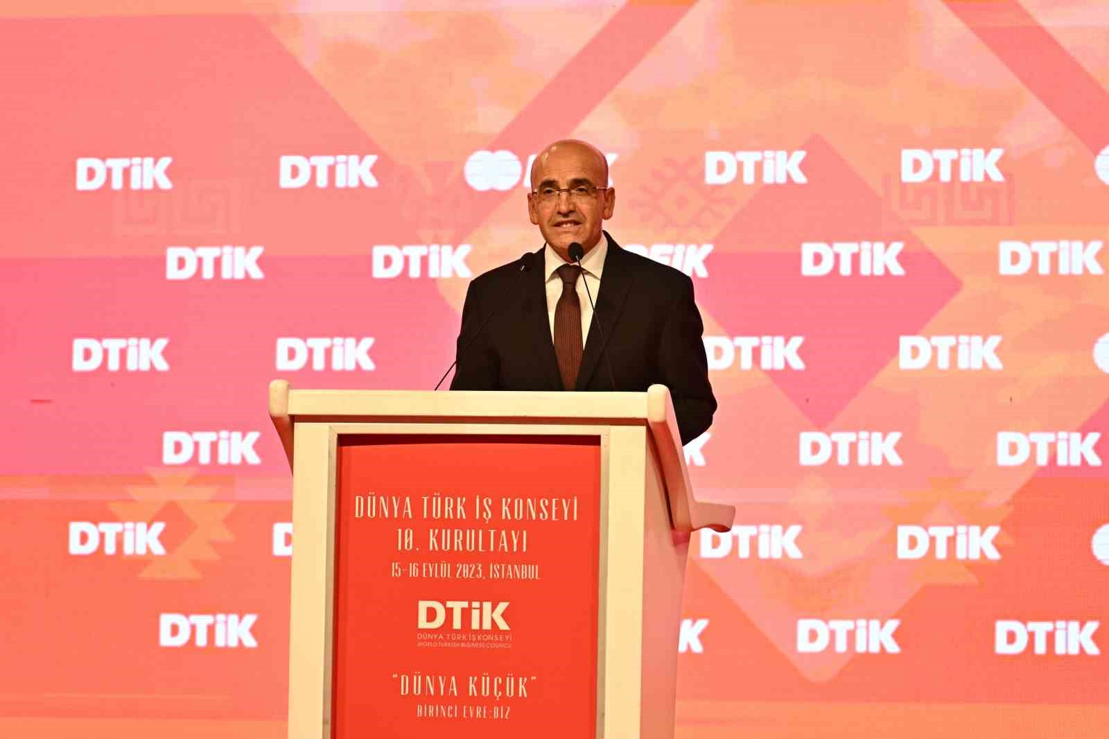 Bakan Şimşek: “Dezenflasyon ve fiyat istikrarını sağlamak öncelikli hedefimiz”