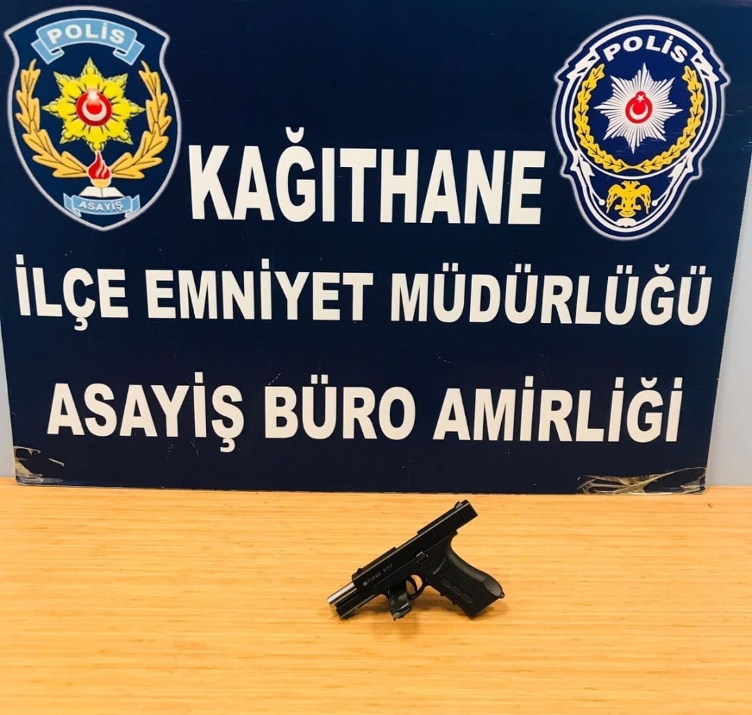 Kağıthane’de düğün eğlencesinde magandalar iş başında