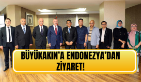 Büyükakın’a Endonezya’dan ziyaret!