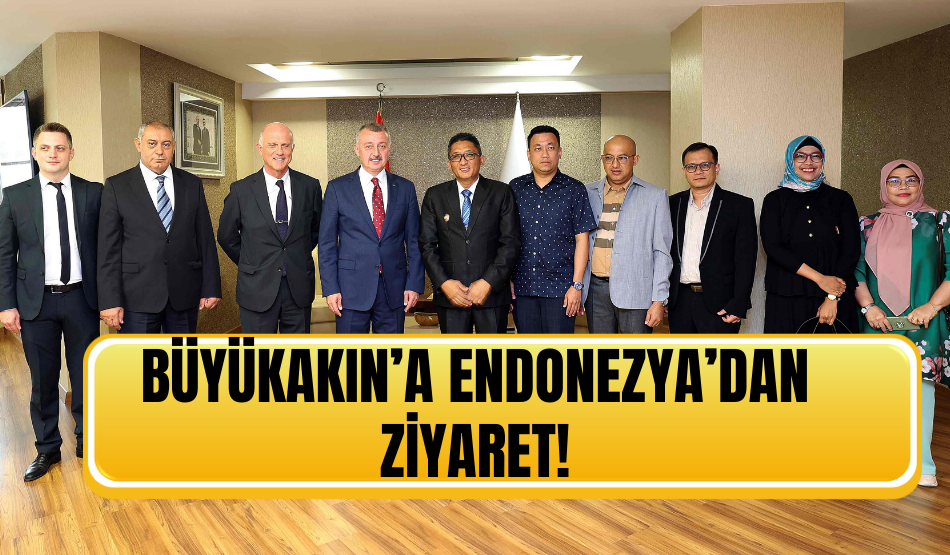 Büyükakın’a Endonezya’dan ziyaret!