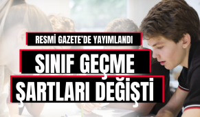 Lise’de sınıf geçme şartları değişti!