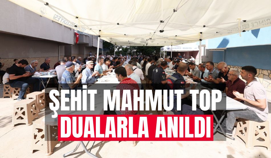 Şehit Mahmut Top dualarla anıldı