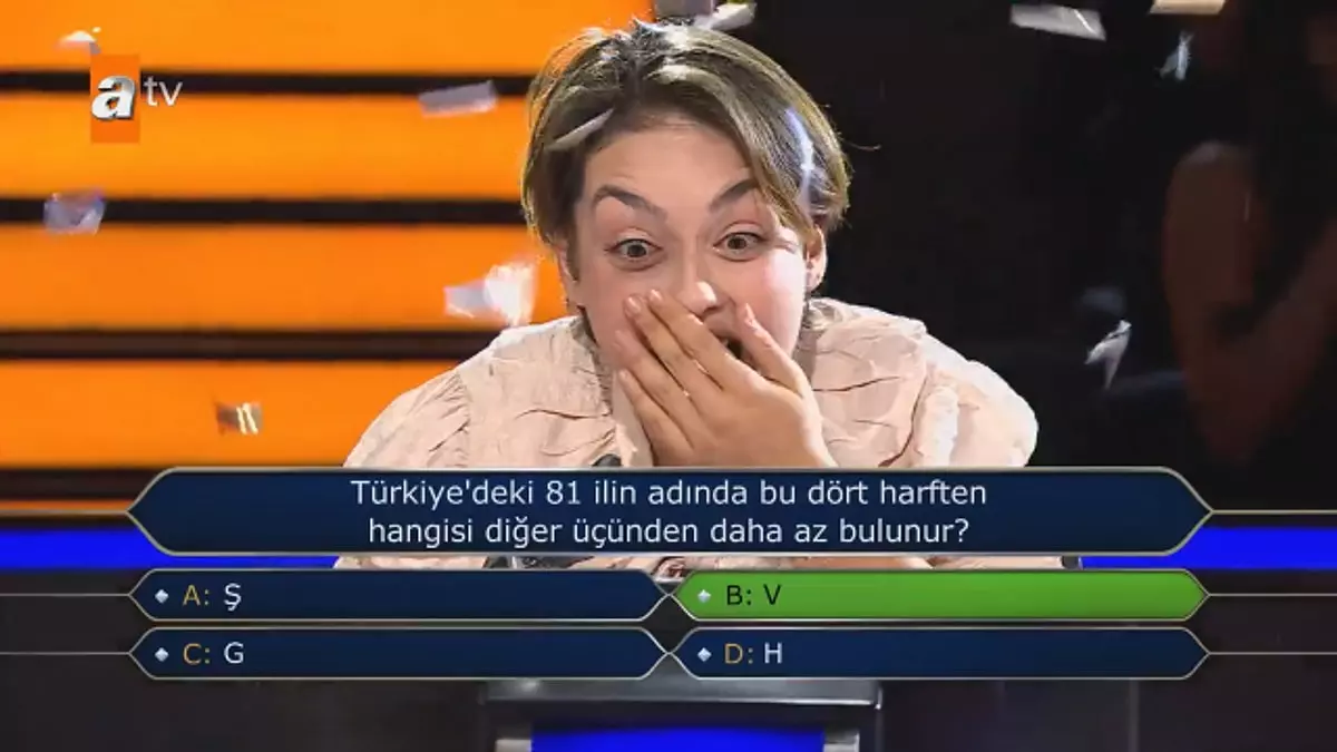 1 milyon TL'lik soruyu doğru bildi! 1 milyon TL'lik soruyu doğru bildi!
