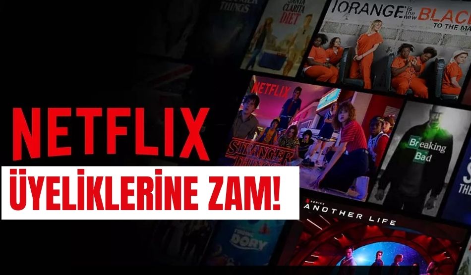 Netflix üyeliklerine zam!