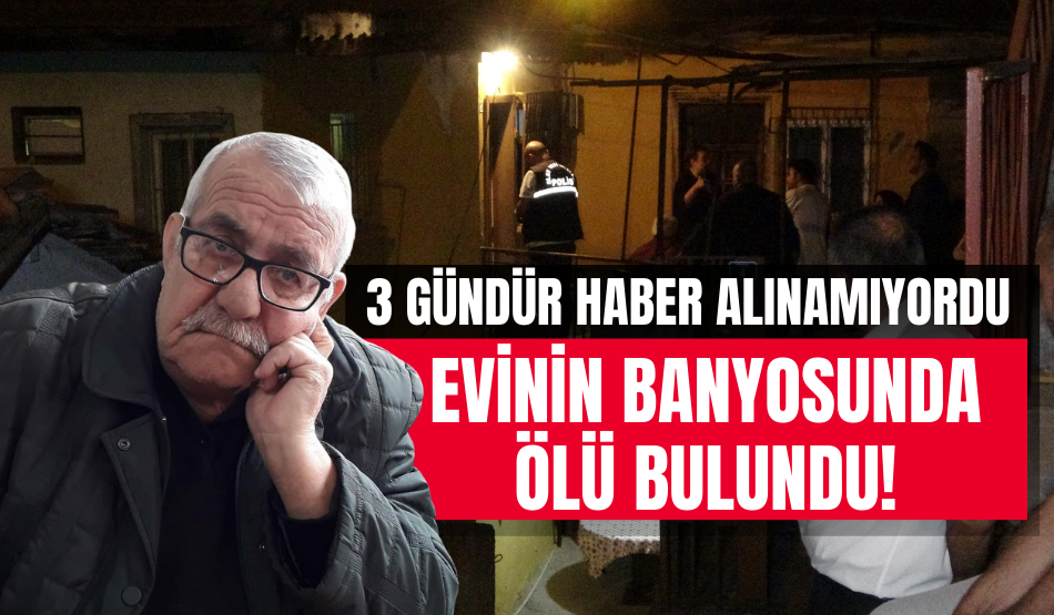 Kocaeli’de bir kişi evinin banyosunda ölü bulundu!