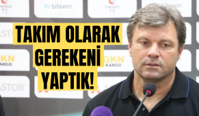 Sağlam: “Takım olarak gerekeni yaptık”