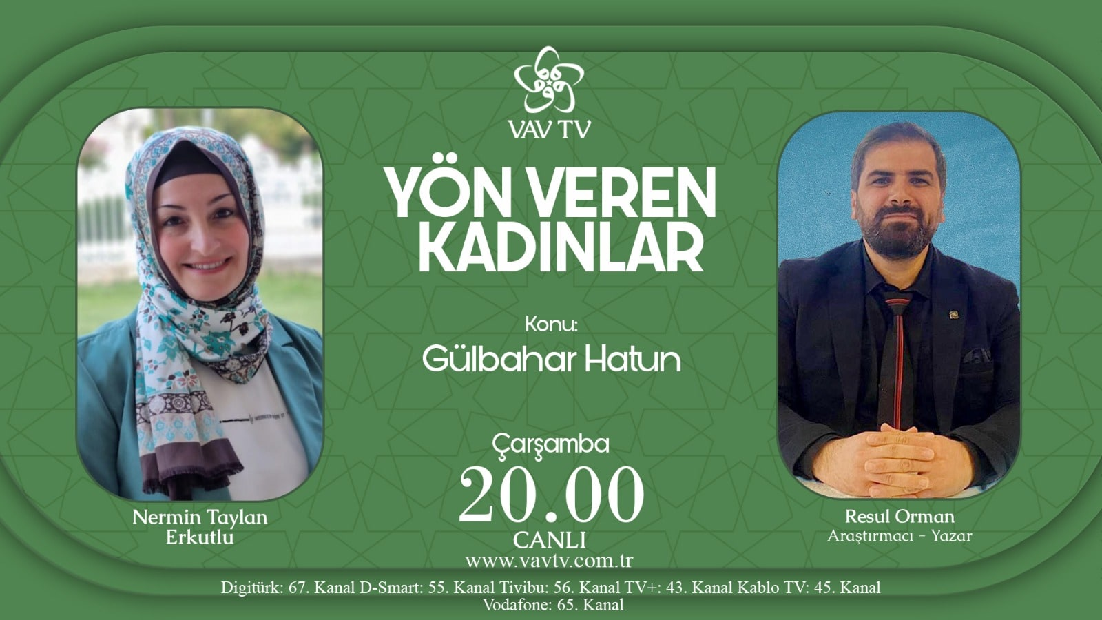 Resul Orman "Yön Veren Kadınlar" programında konuşacak Resul Orman "Yön Veren Kadınlar" programında konuşacak