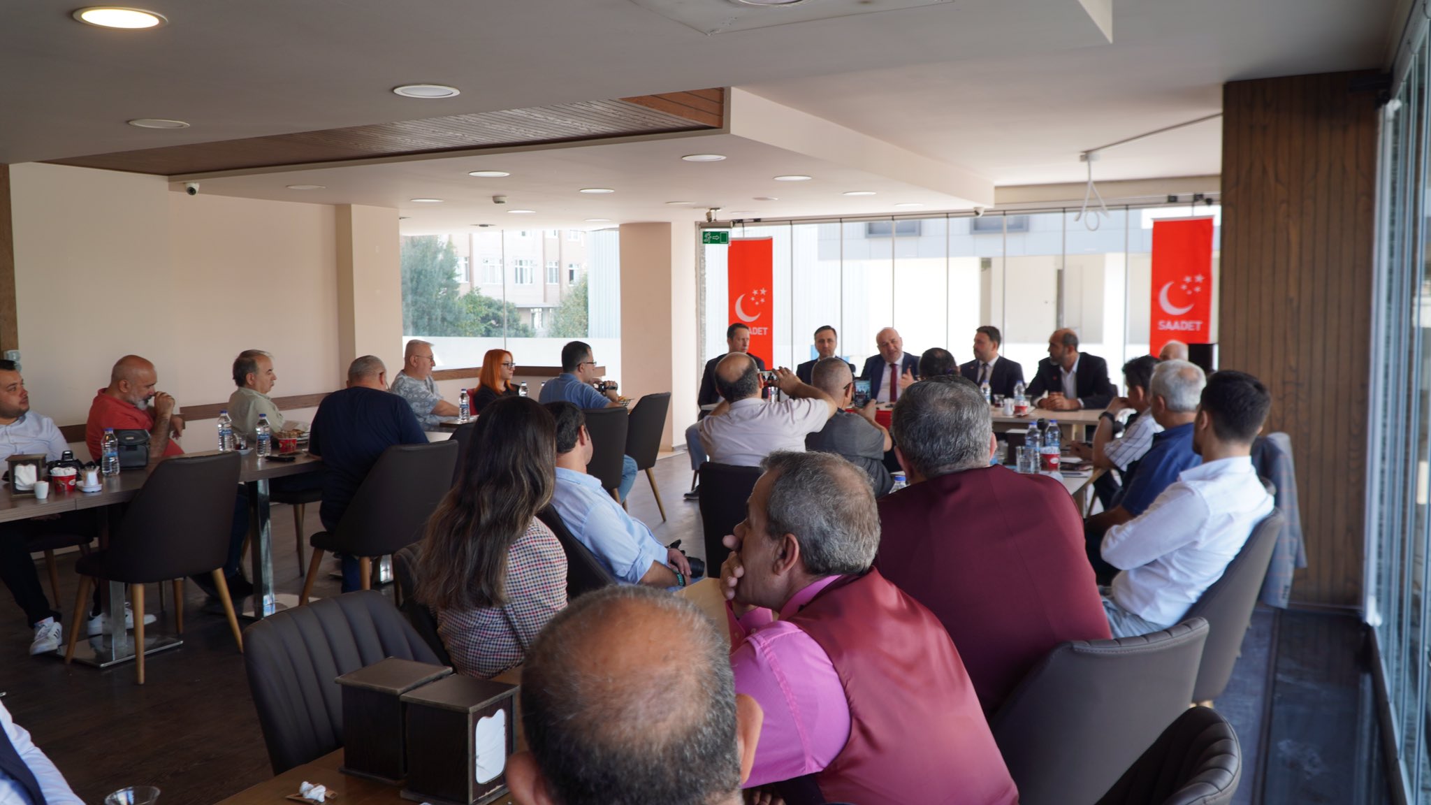 Saadet Partisi Gebze basınıyla kahvaltıda buluştu!
