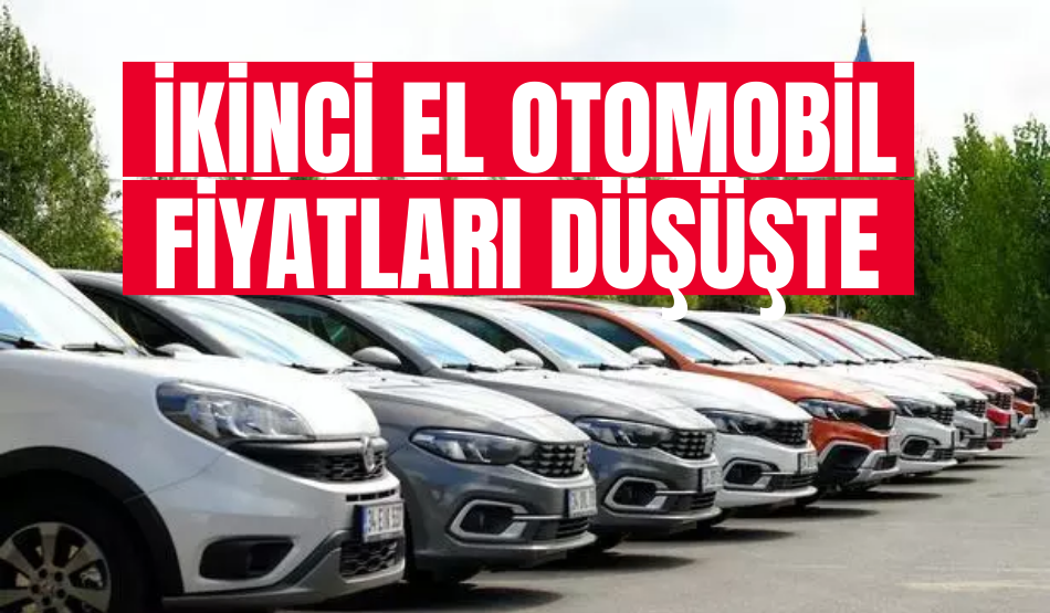 İkinci el otomobil fiyatları yüzde 10 düştü