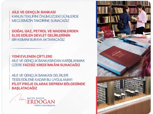 Yeni evlenen çiftlere faizsiz kredi! Cumhurbaşkanı duyurdu