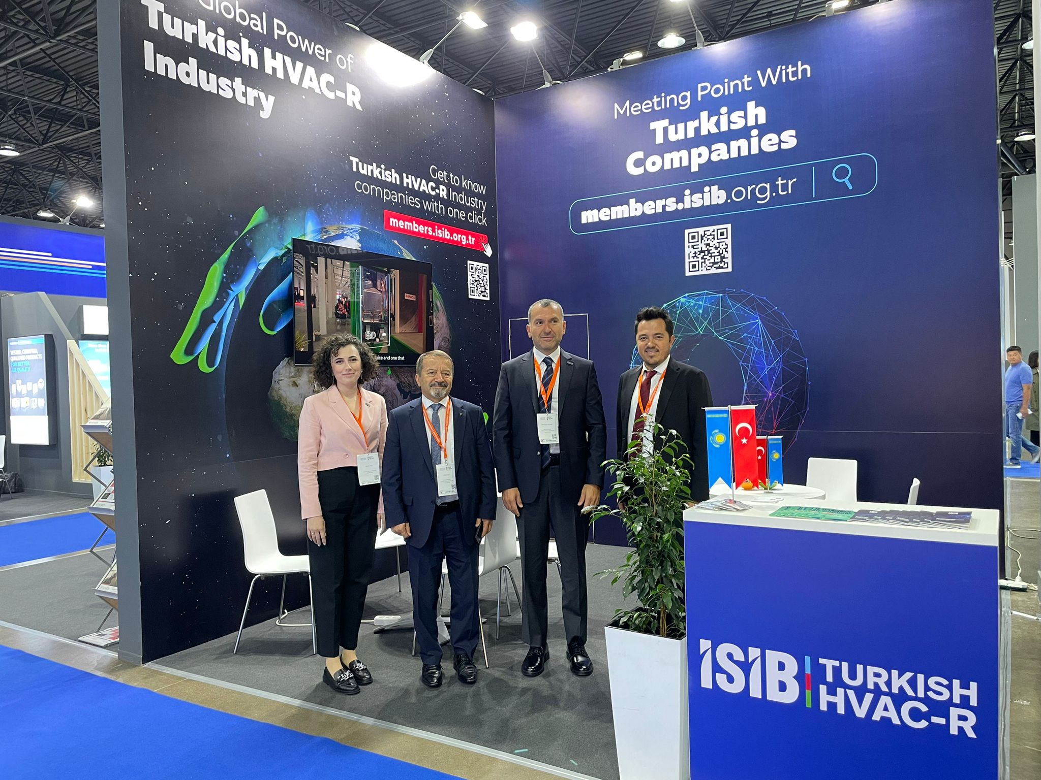 İSİB, Aquatherm Almatı fuarına katıldı 