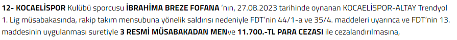 Bir ısırık, 3 maç! Bir ısırık, 3 maç!