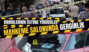 Mahkeme salonunda gerginlik: Taraflar birbirlerinin üstüne yürüdü
