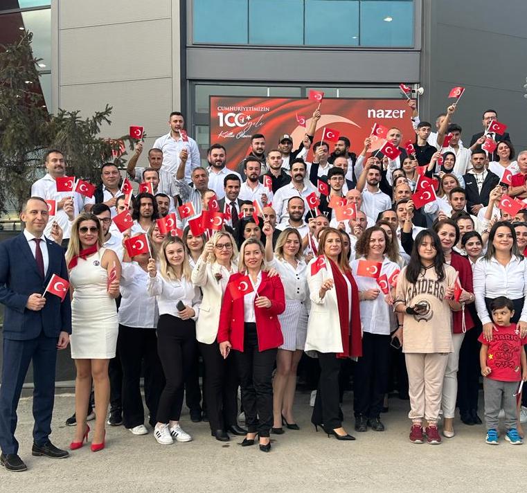 Nazer’den 100.Yıla coşkulu kutlama!