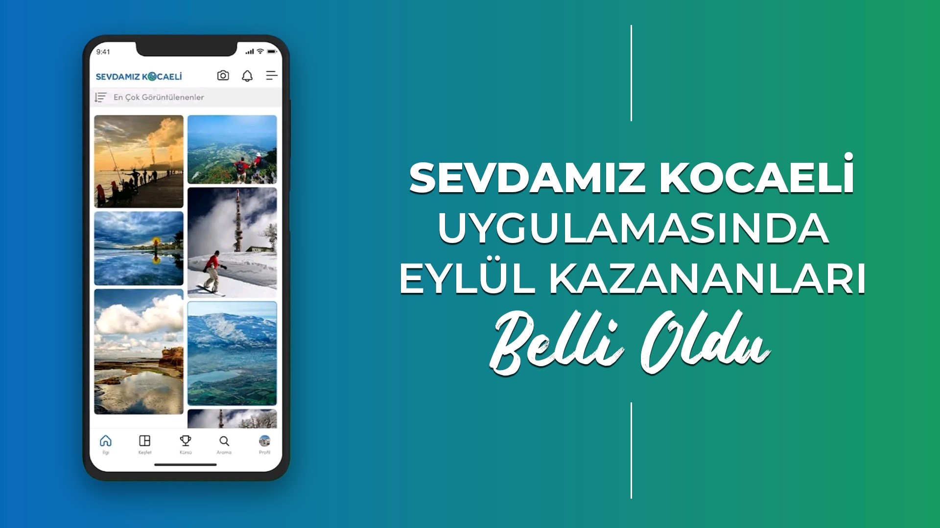 'Sevdamız Kocaeli' eylül kazananları belli oldu