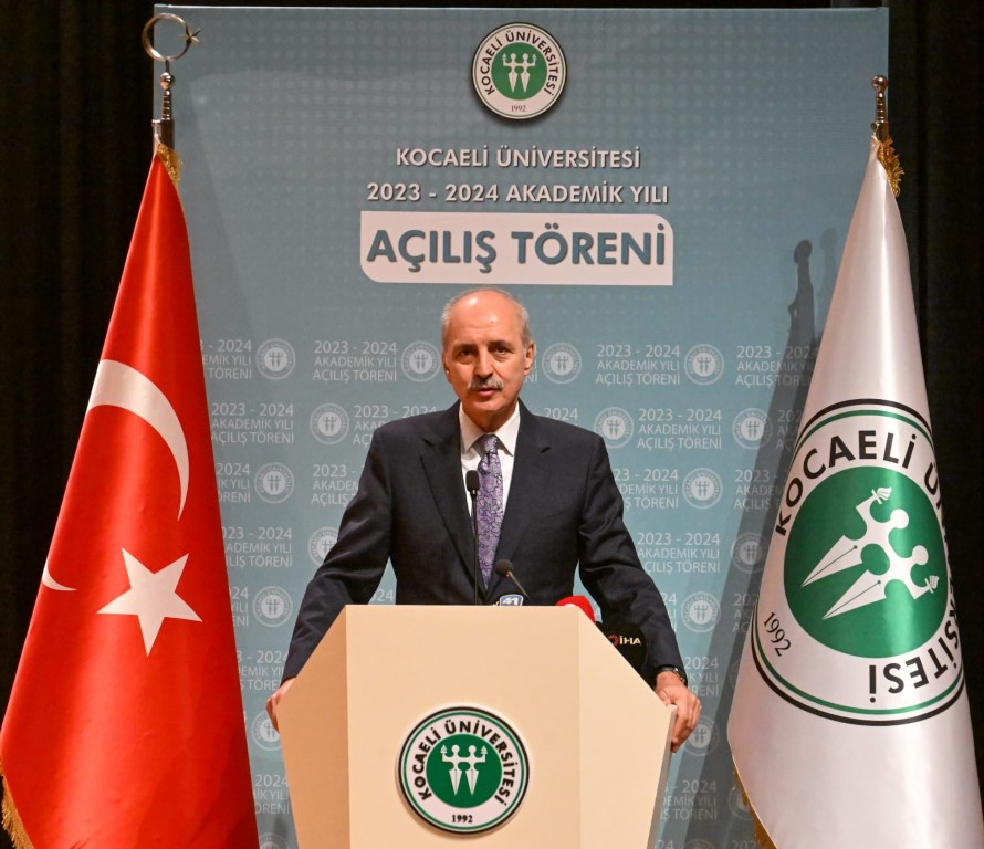 KOÜ’DE İLK DERS TBMM BAŞKANI KURTULMUŞ’TAN KOÜ’DE İLK DERS TBMM BAŞKANI KURTULMUŞ’TAN