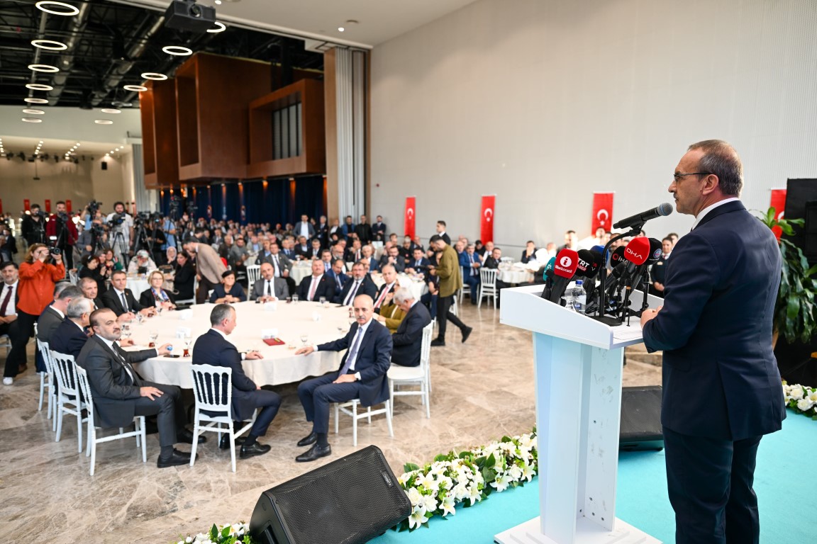 TBMM Başkanı Kurtulmuş , Kocaeli’de muhtarlarla buluştu