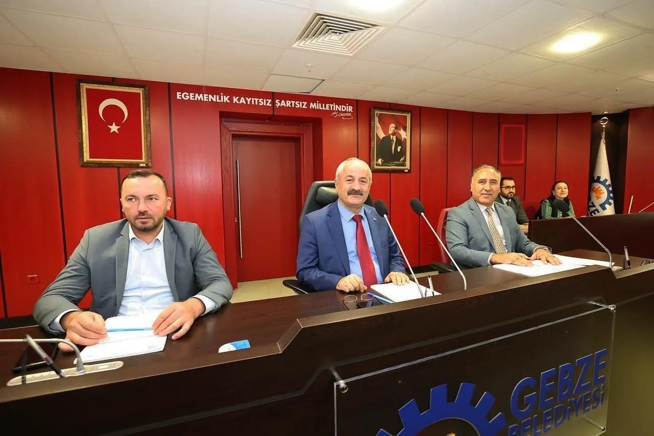 Gebze Belediyesi Ekim meclisi tamamlandı