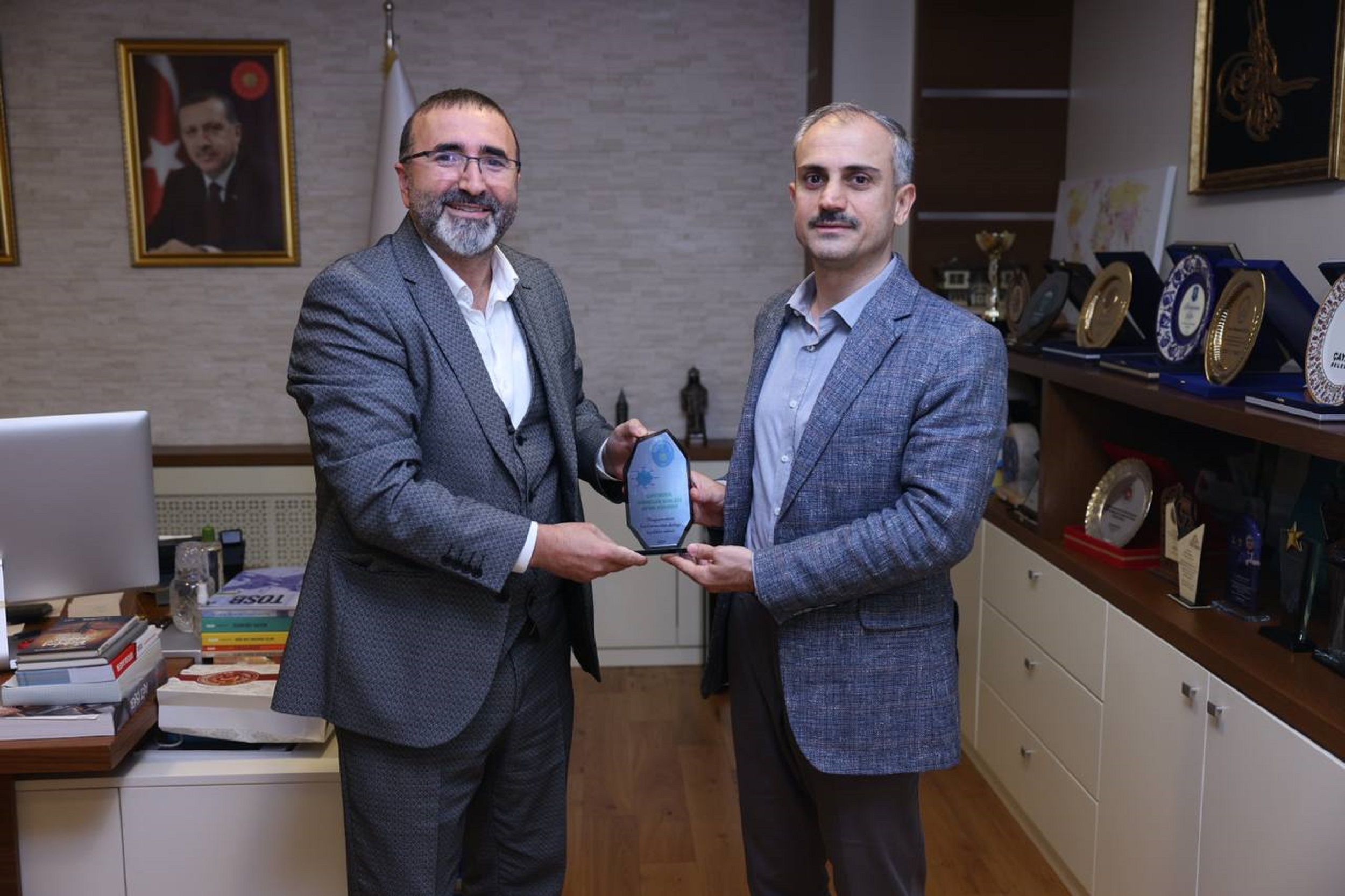 Spor kulüplerinden Çiftçi’ye ziyaret Spor kulüplerinden Çiftçi’ye ziyaret