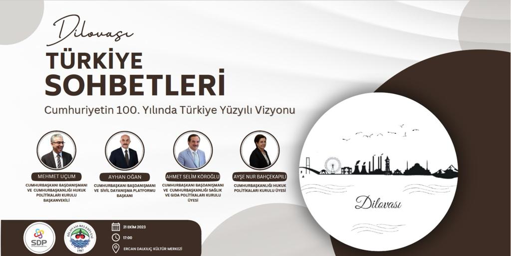 Dilovası ‘Türkiye Sohbetleri’nde buluşacak
