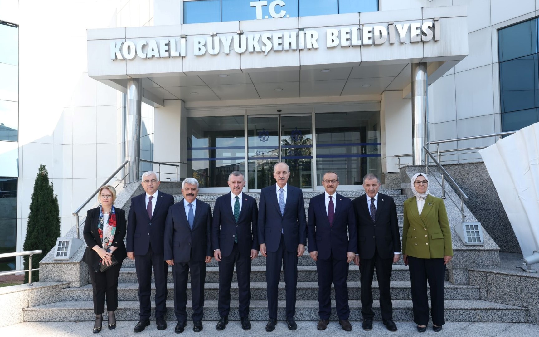 Büyükşehir Belediyesi, Kurtulmuş’u ağırladı