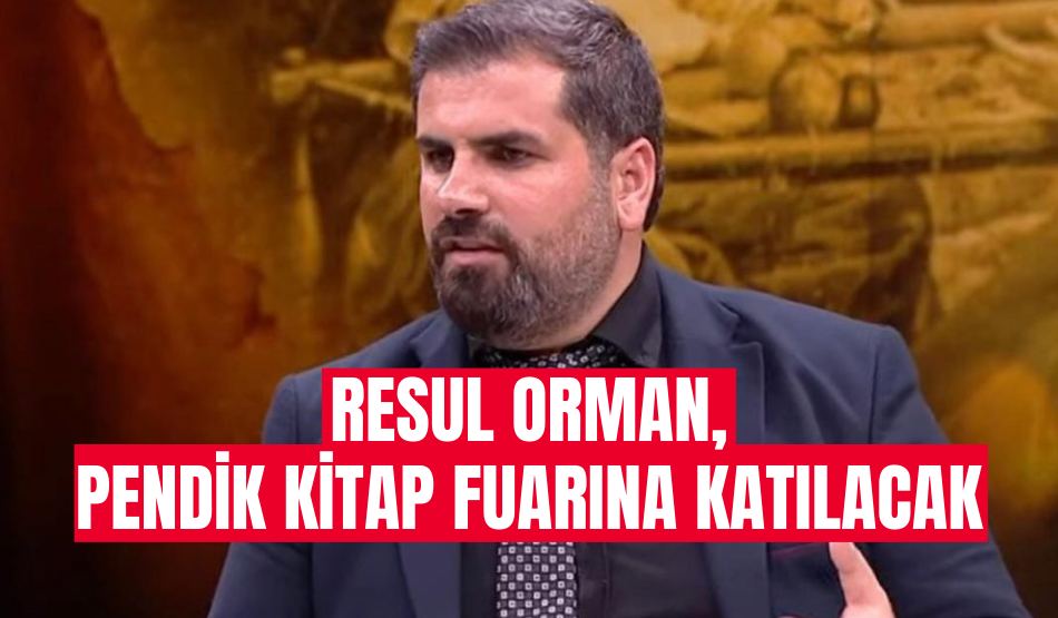 Resul Orman, Pendik Kitap Fuarına katılacak