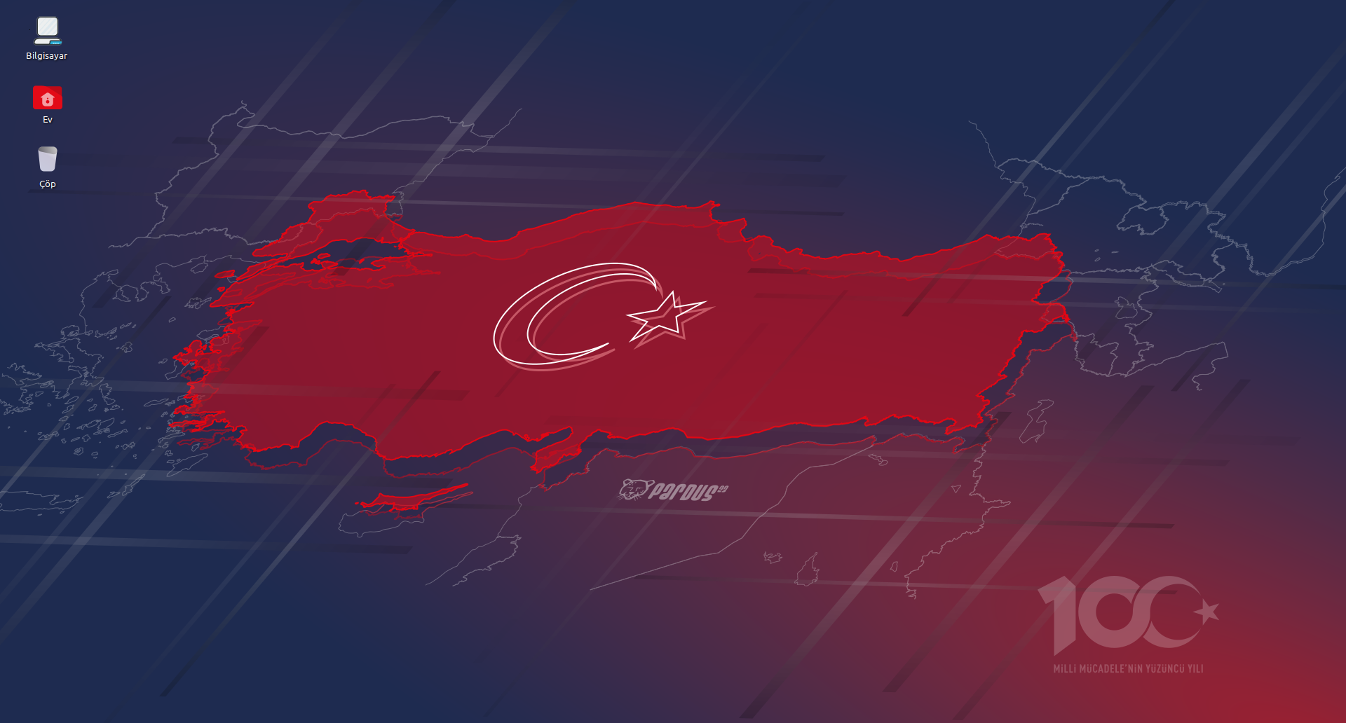 Pardus'tan “100. Yıl” Özel Sürümü Pardus'tan “100. Yıl” Özel Sürümü