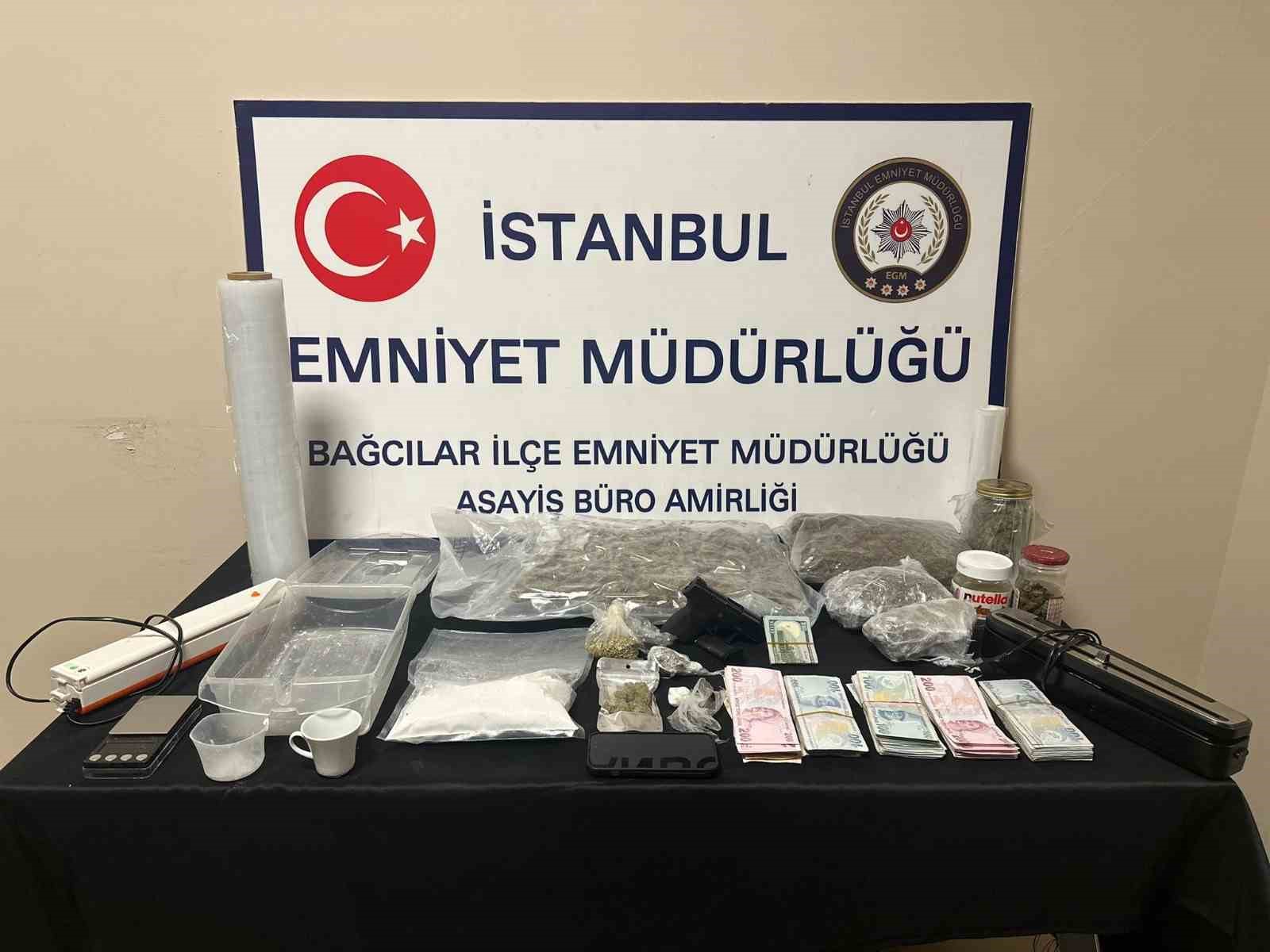 Uyuşturucu ticareti yapan  iki şahıs yakalandı