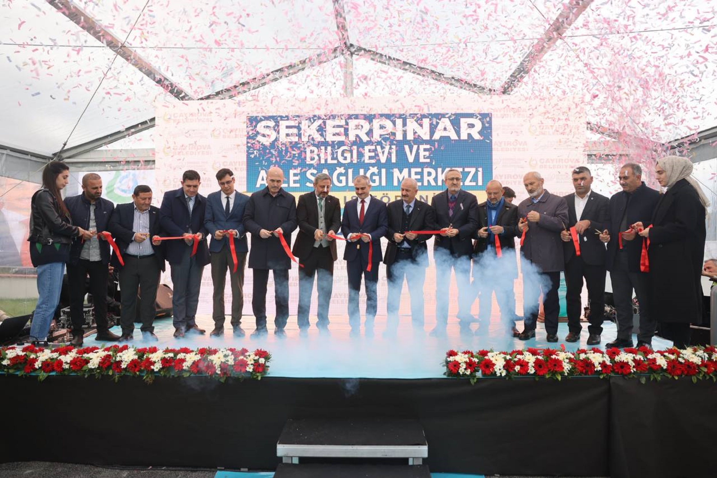 Şekerpınar Bilgi Evi ve ASM hizmete açıldı