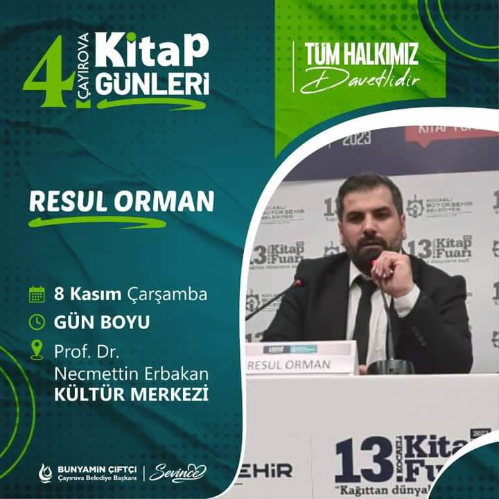 ÇAYIROVA KİTAP GÜNLERİNDE SAKİNLİK ÇAYIROVA KİTAP GÜNLERİNDE SAKİNLİK