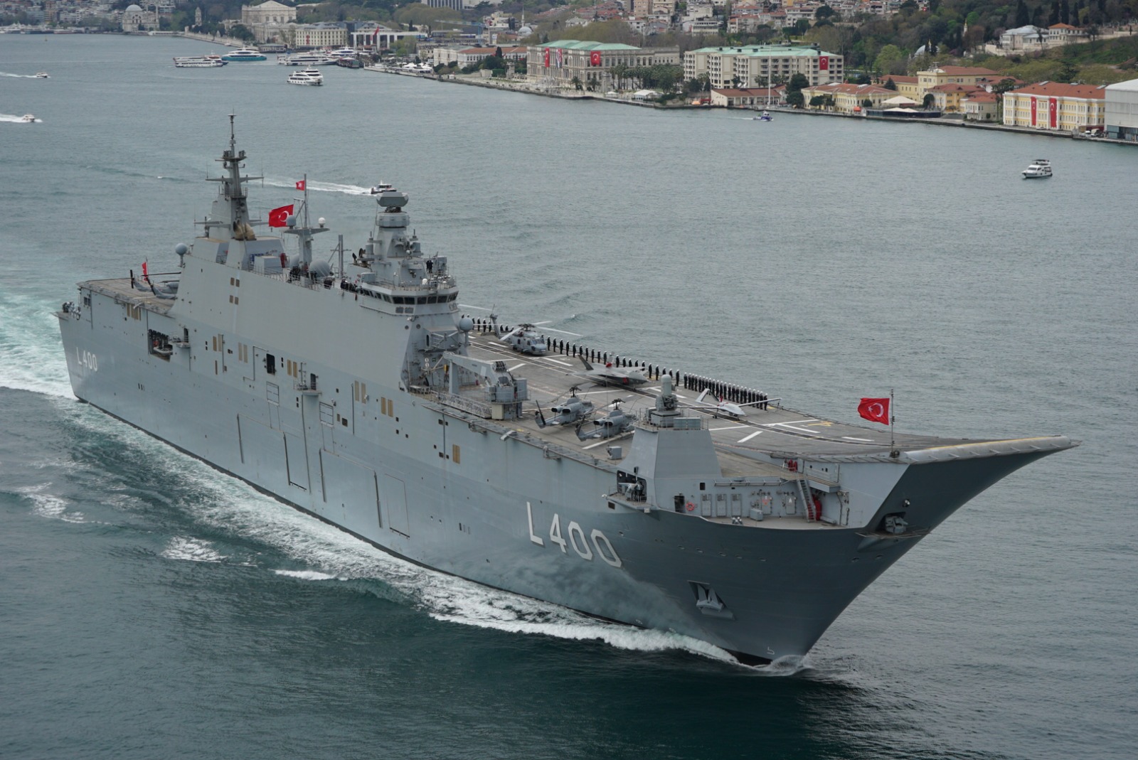Kocaeli, TCG Anadolu’ya hazırlanıyor