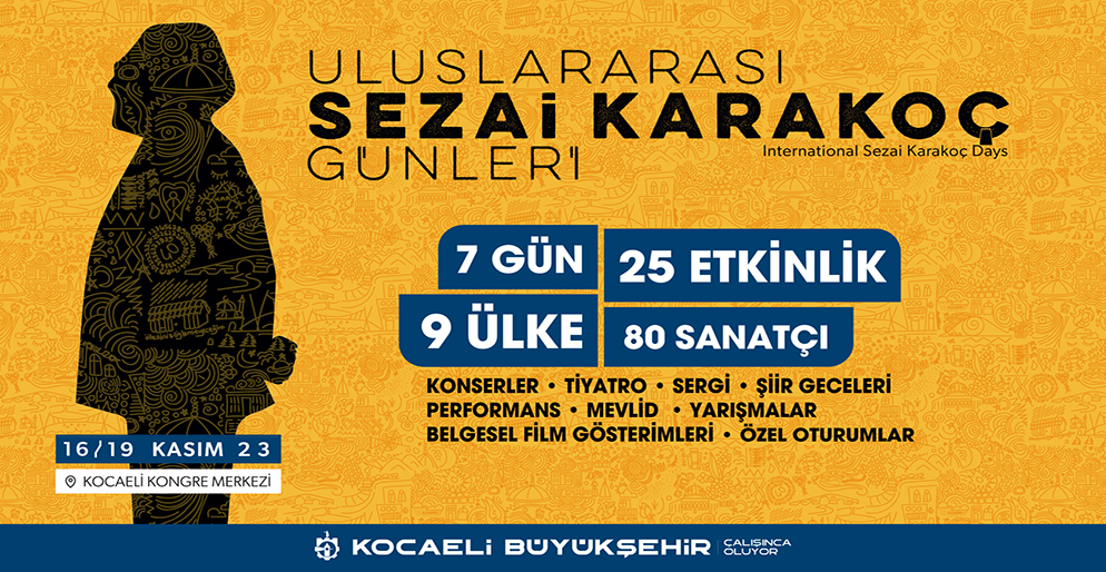 Büyükşehir’den Sezai Karakoç Günleri