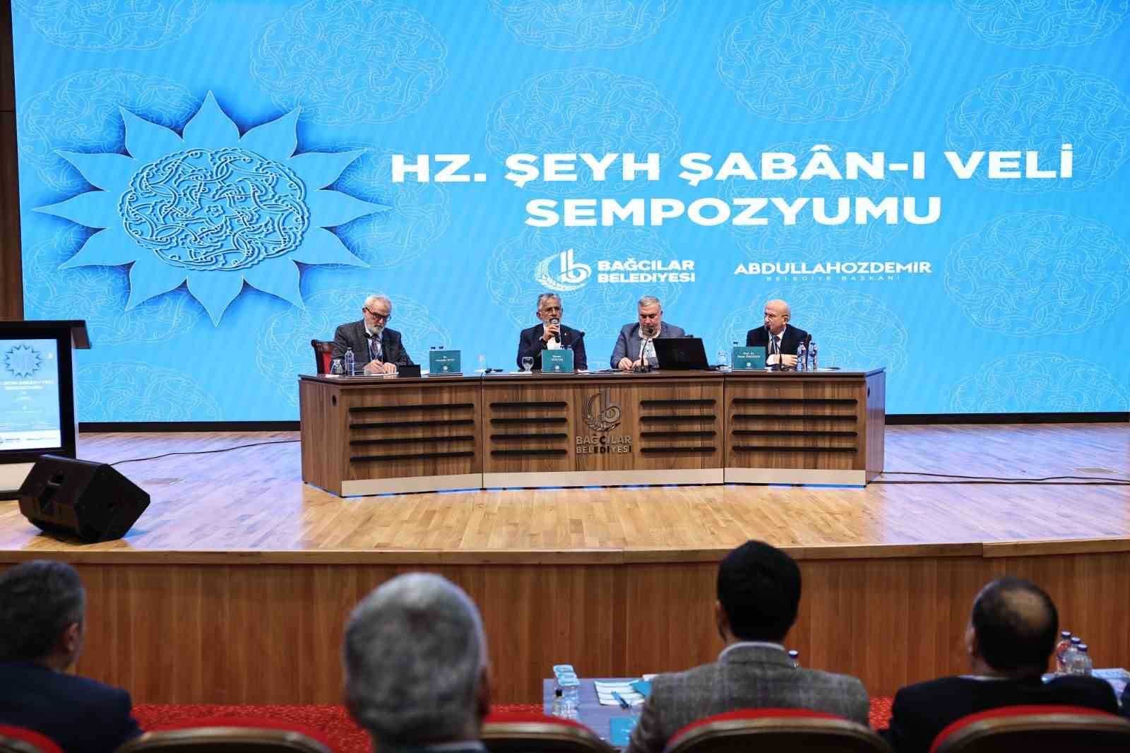 Bağcılar, Şeyh Şaban-ı Veli Sempozyumu’na ev sahipliği yaptı