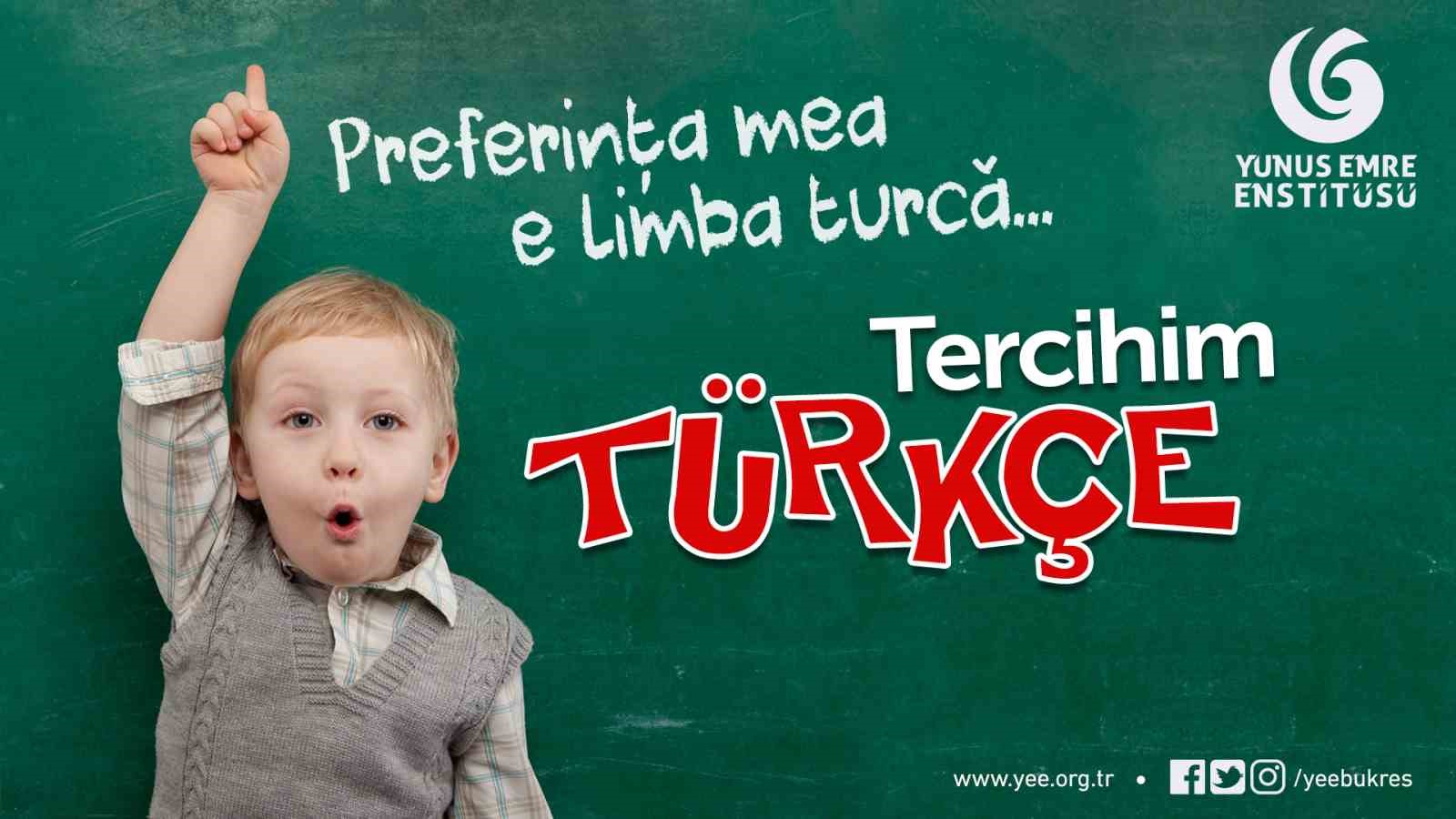 Yunus Emre Enstitüsü’nden Romanya’da “Tercihim Türkçe Projesi”