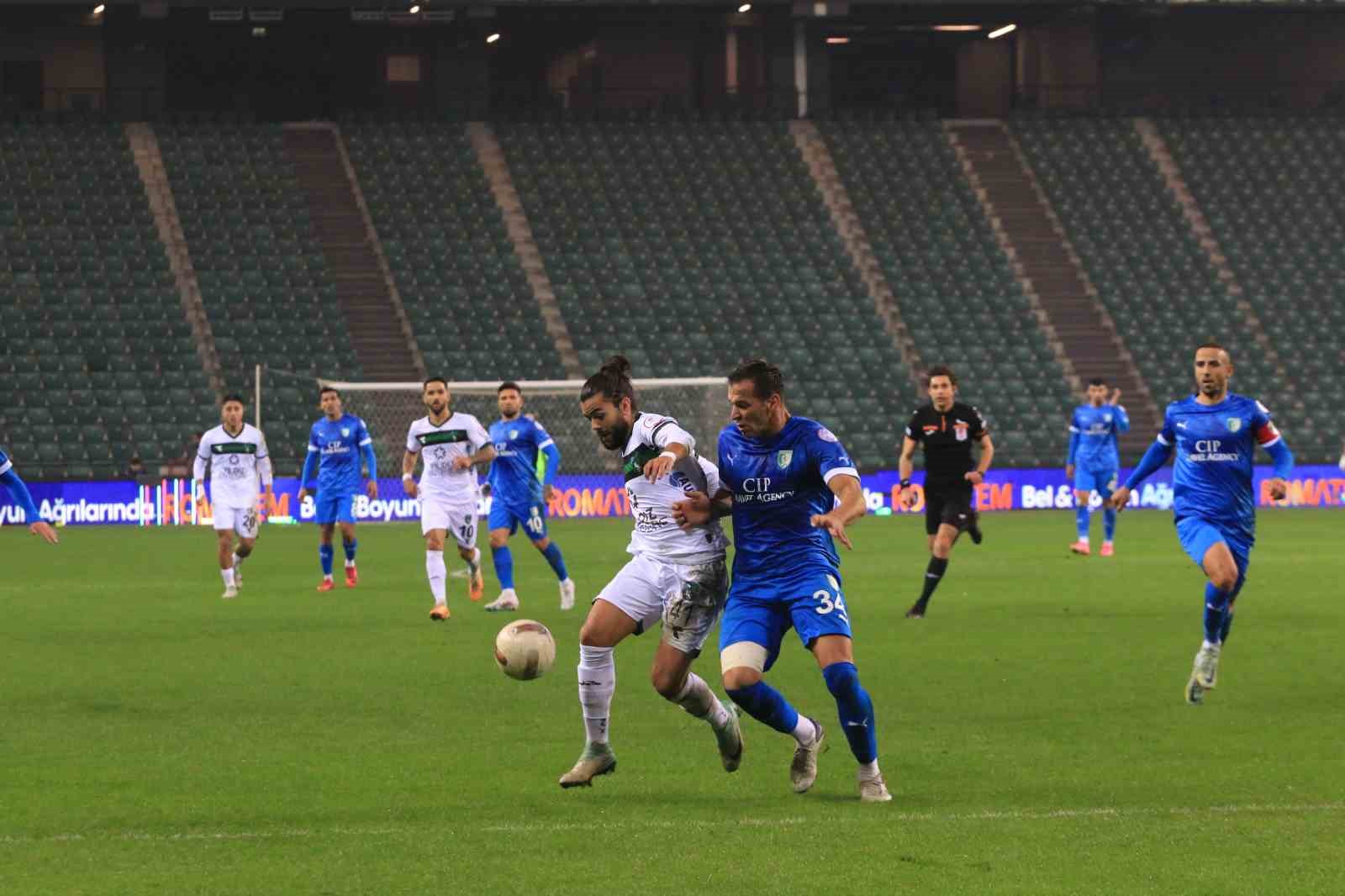 Trendyol 1.Lig: Kocaelispor: 1 – Bodrum FK: 1
