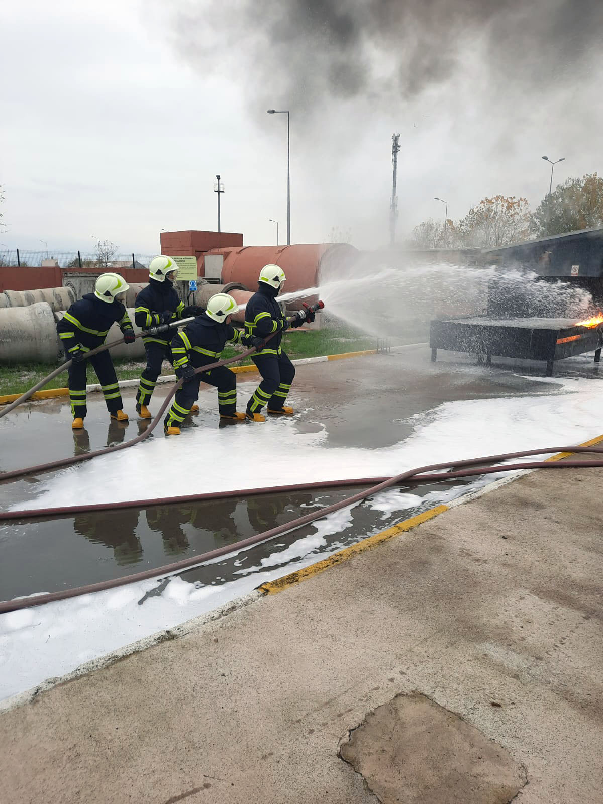 Kocaeli İtfaiyesi’nden ‘Acil Durum Eğitimi”