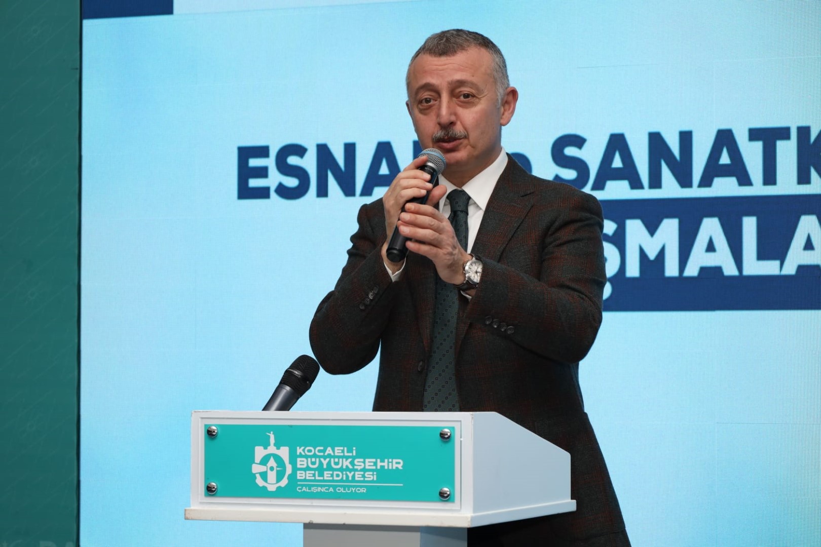 Büyükakın, Darıca esnaflarıyla buluştu