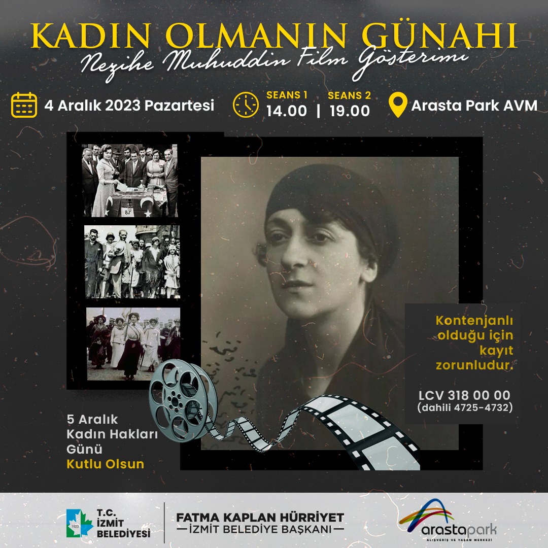 İzmit’te ‘Kadın Olmanın Günahı’ belgeseli