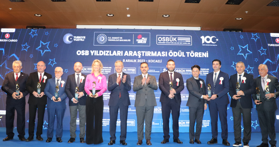 OSBÜK ‘OSB’nin Yıldızları’ Gebze’de belirlendi OSBÜK ‘OSB’nin Yıldızları’ Gebze’de belirlendi